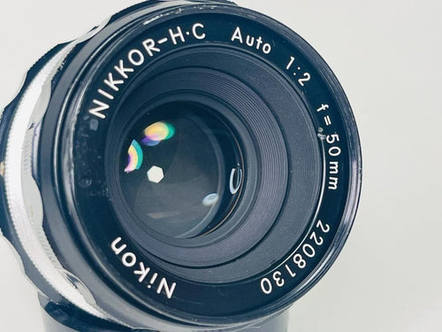 Nikon Lens (Single Focus) Nikkor-H C Auto 1:2 F=50Mm