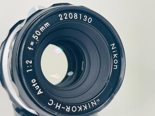 Nikon Lens (Single Focus) Nikkor-H C Auto 1:2 F=50Mm