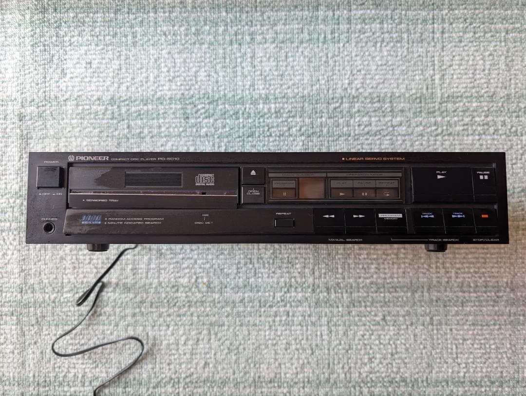 Pioneer Cd Md Cassette Deck Pd-5010