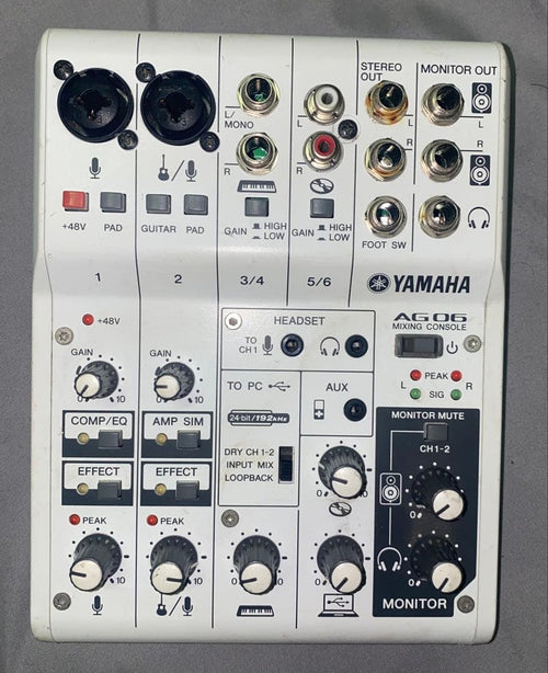 Yamaha Audio Interface Ag06
