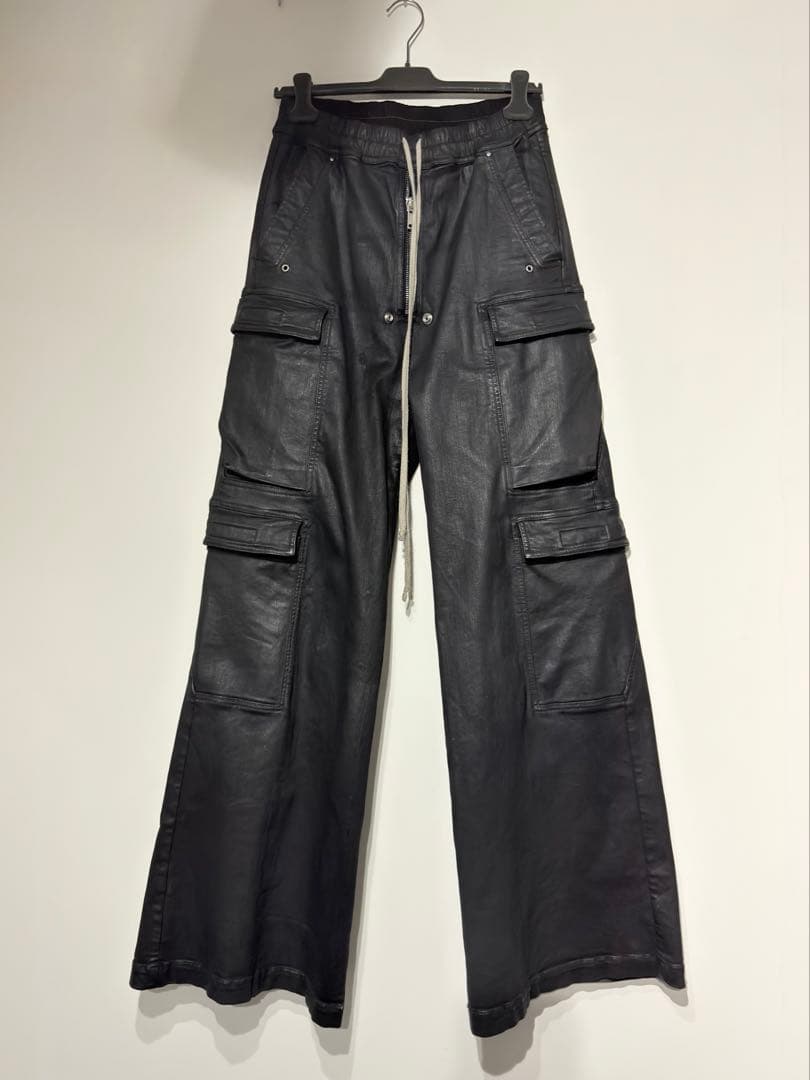 Rick Owens Drkshdw Work Pants, Cargo Painter'S Double Jumbo Belas