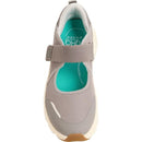 Sneakers Ryka Devotion X Max Mary Jane Walking Shoes Leather For Women Sky Grey