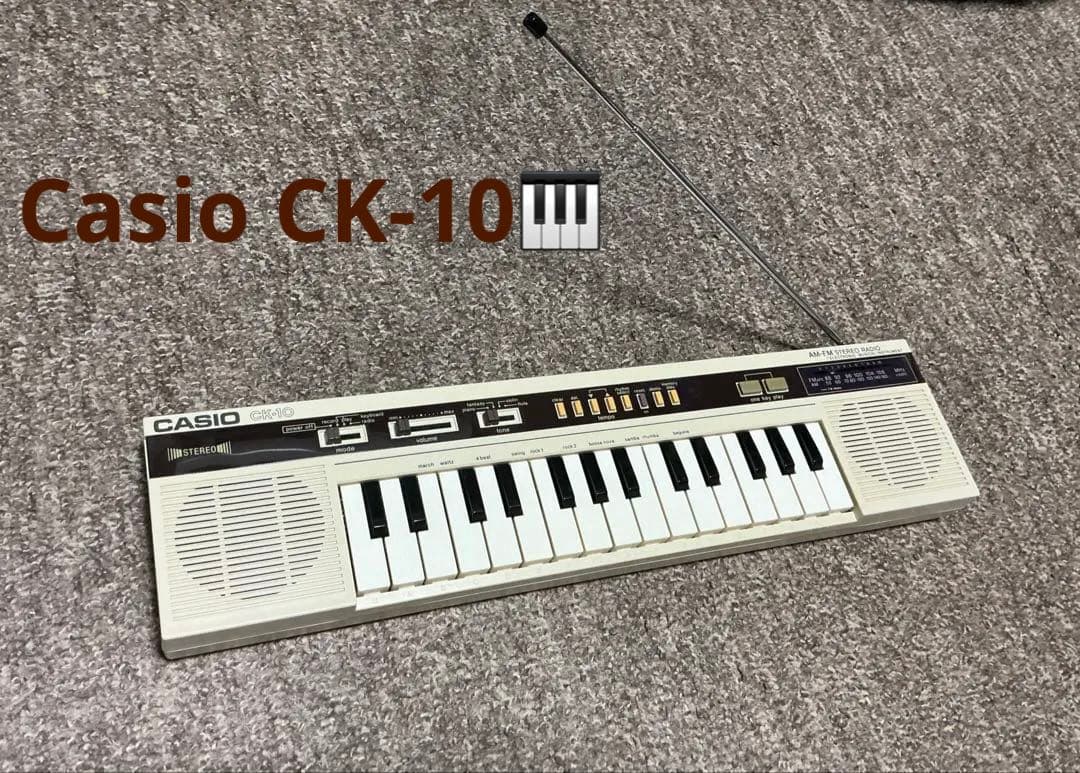 Casio Analog Synthesizers Ck-10