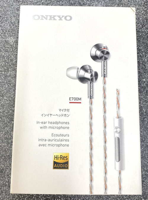 Onkyo Wired Earphone E700Mw
