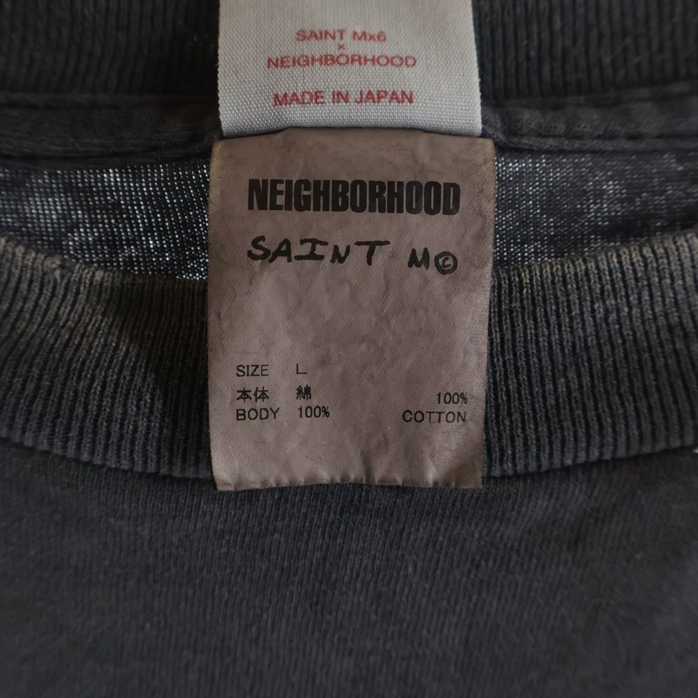 T -Shirt Saint Michael 25Ss Neighborhood Sthd. Ss Tee Pray Sm-Hr8-0000-C68