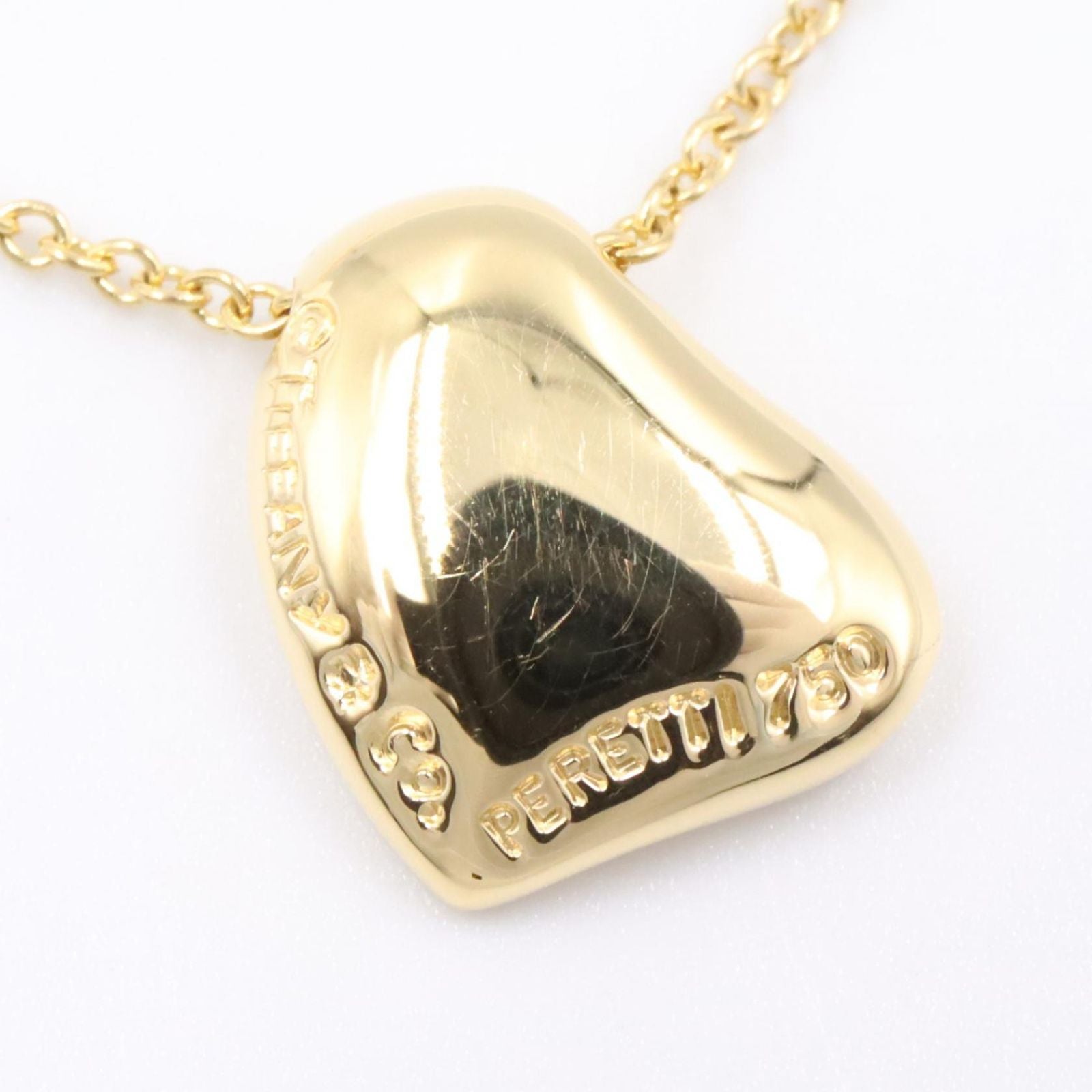Tiffany Necklace Co K18 Used A