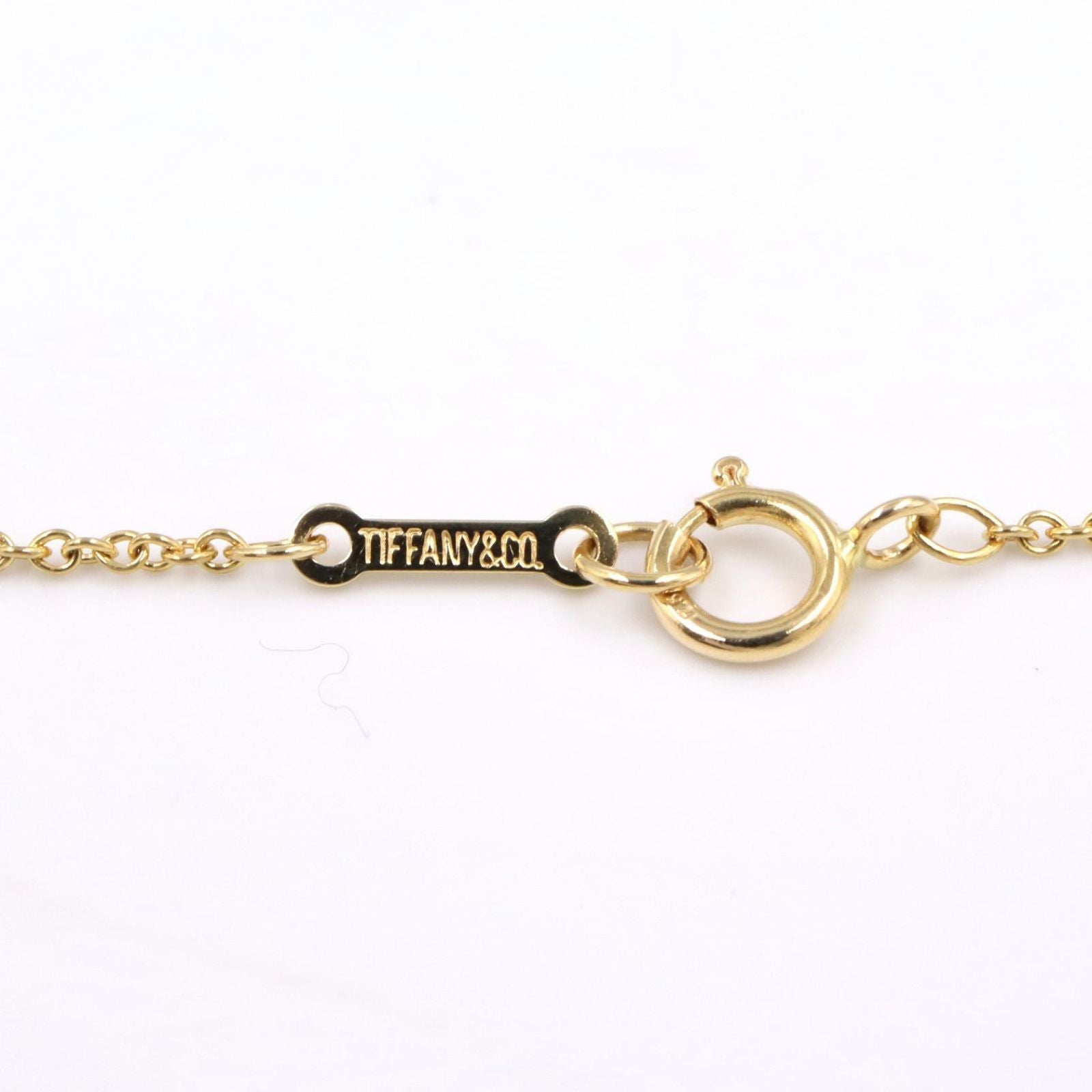 Tiffany Necklace Co K18 Used A