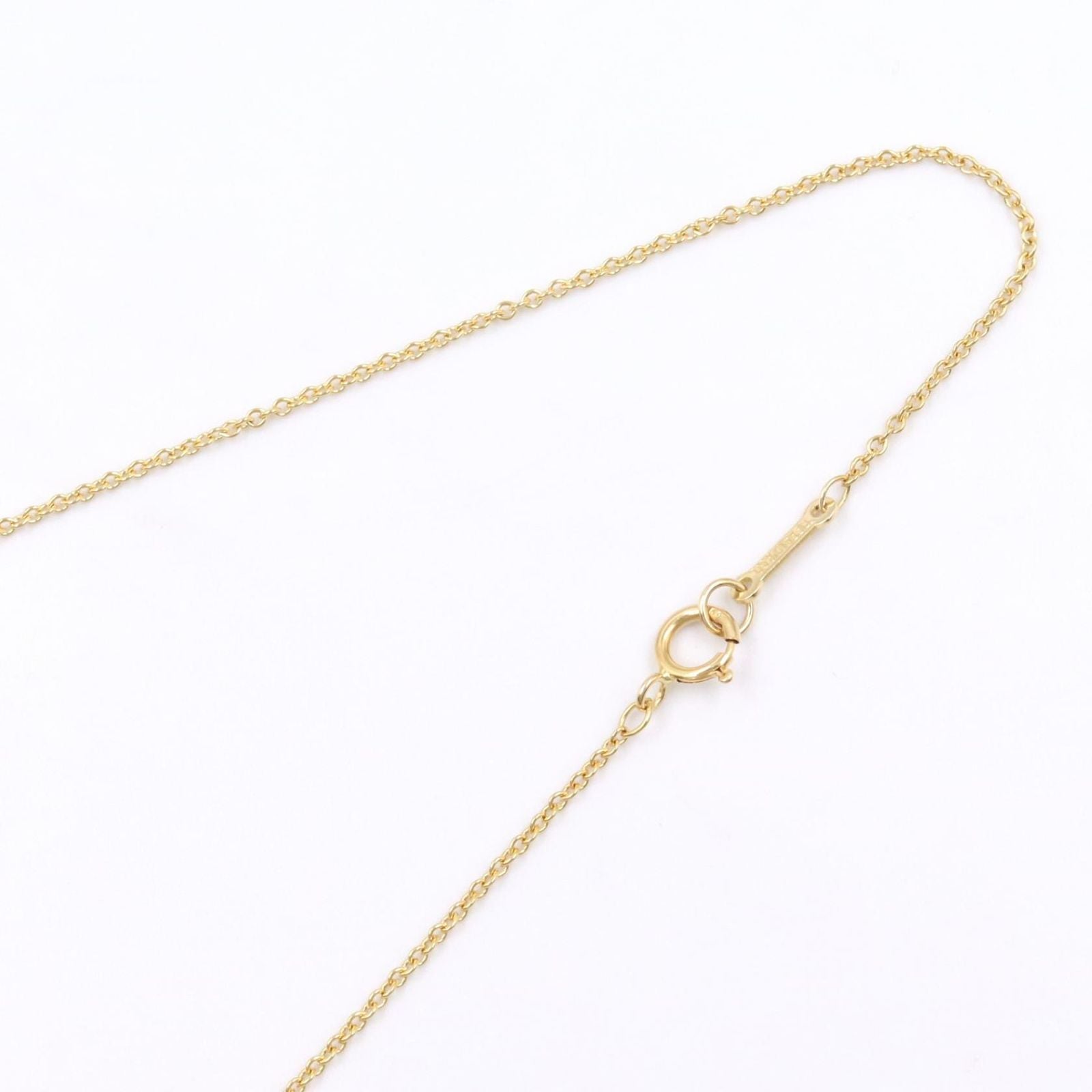 Tiffany Necklace Co K18 Used A