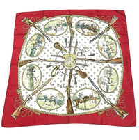 Hermes Bandanas Thin Scarves La Chasse A Tir