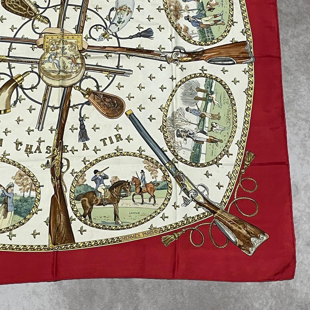 Hermes Bandanas Thin Scarves La Chasse A Tir