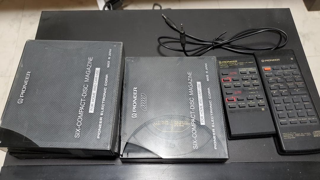 Pioneer Cd, Md Cassette Decks W 6 T-535Wr Pd-M580