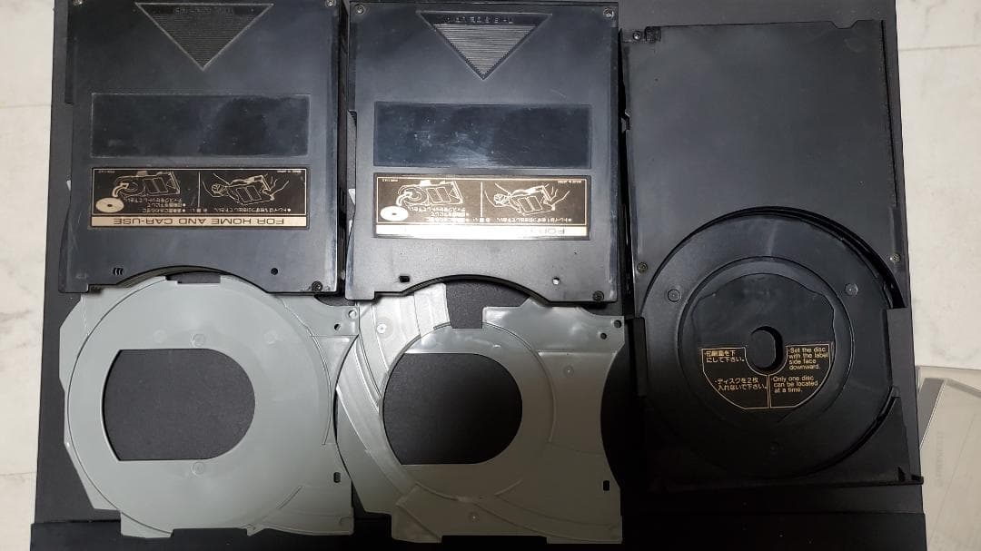 Pioneer Cd, Md Cassette Decks W 6 T-535Wr Pd-M580