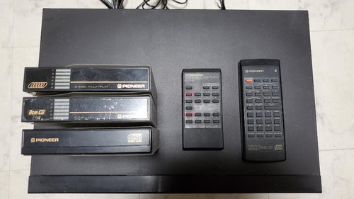 Pioneer Cd, Md Cassette Decks W 6 T-535Wr Pd-M580