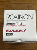 Zoom Lenses Rokinon Cine Ds T1.5
