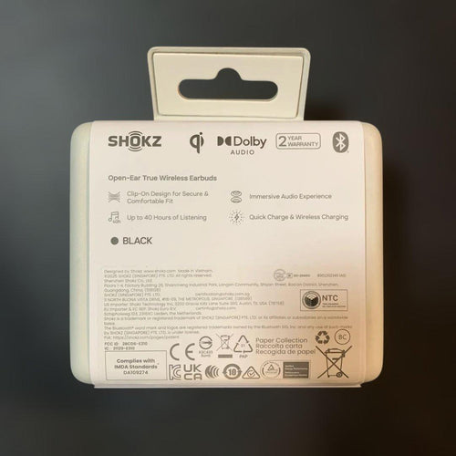 Shokz Wireless Earphones Opendots One Skz-Ep-000054