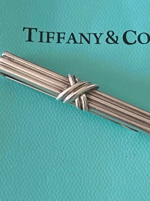Tiffany Tie Pins Clips Sv925