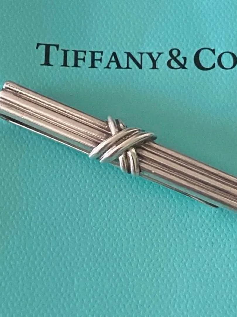 Tiffany Tie Pins Clips Sv925