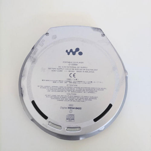 Sony Portable Cd Players Walkman D-E999