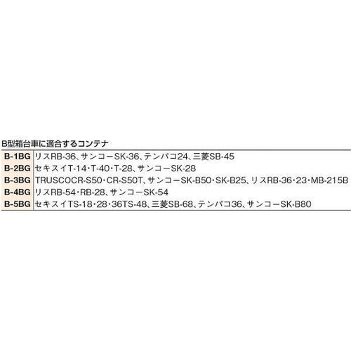 Bogie 7 Trusco B-5Bgs 300-1407