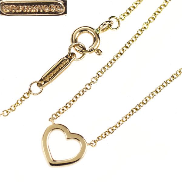 Tiffany Necklace K18Pg