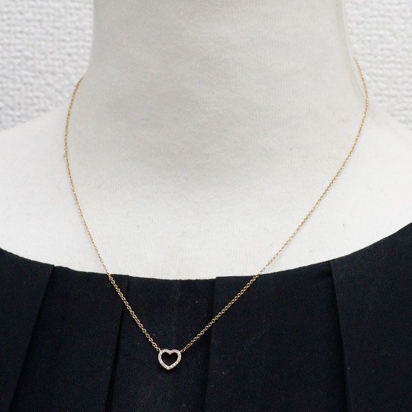 Tiffany Necklace K18Pg