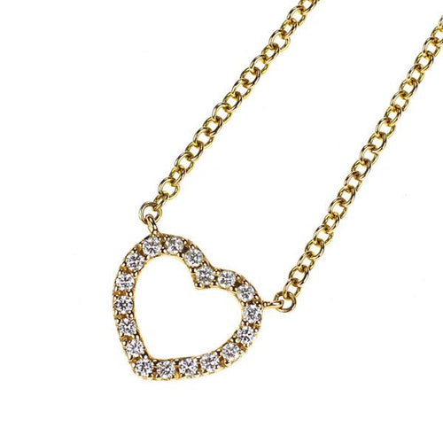 Tiffany Necklace K18Pg