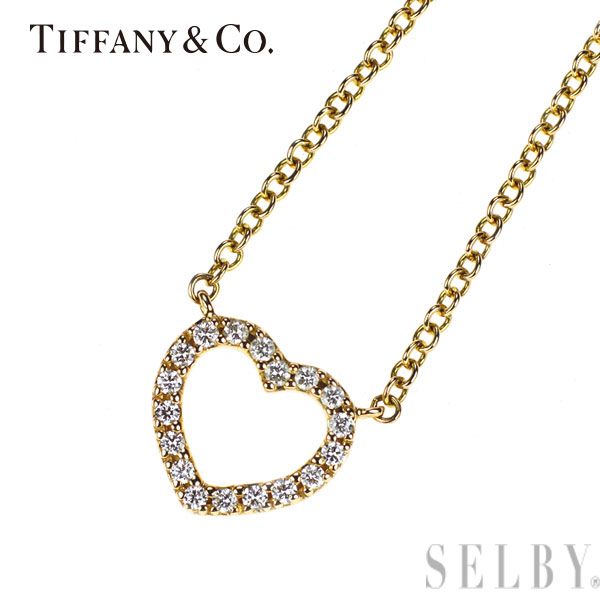 Tiffany Necklace K18Pg