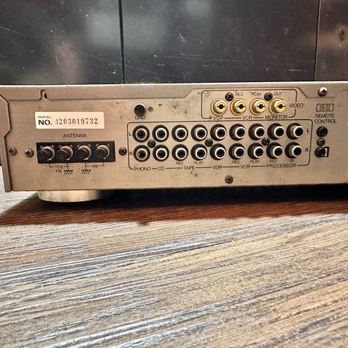 Onkyo Radio Tuner R-100 Fm/Am Amplifier Champagne Gold