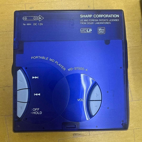 Sharp Portable Md Players Md-St500-A