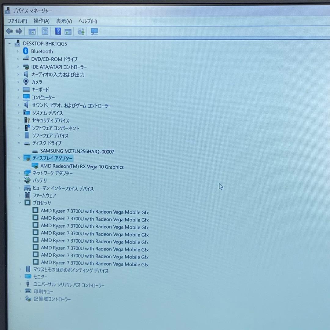Windows Notebook Body #619 Ideapad L340 Ryzen 7 3700U 8Gb