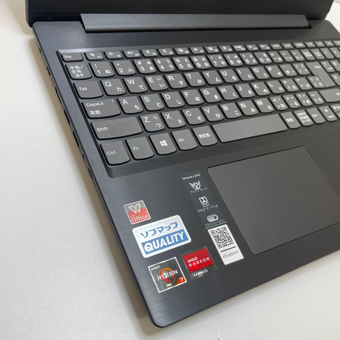 Windows Notebook Body #619 Ideapad L340 Ryzen 7 3700U 8Gb