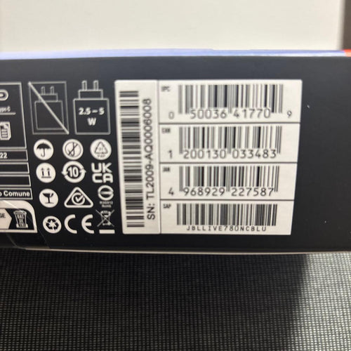 Jbl Wireless Headphones Live 780Nc