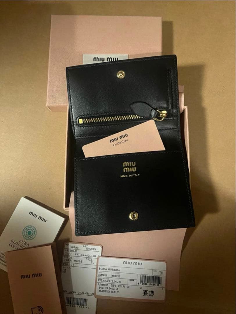 Miu Card Cases Miumiu