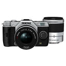 Digital Slr Pentax Q7 02 Standard Zoom 06 Telephoto Silver Wzoom Kit 1