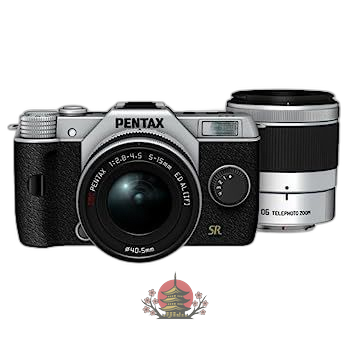 Digital Slr Pentax Q7 02 Standard Zoom 06 Telephoto Silver Wzoom Kit 1