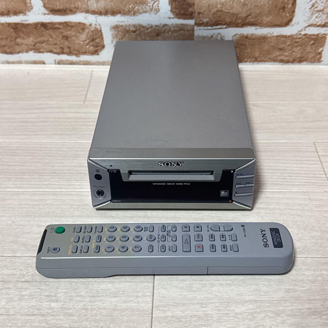 Sony Cd Md Cassette Deck Mds-Pc2