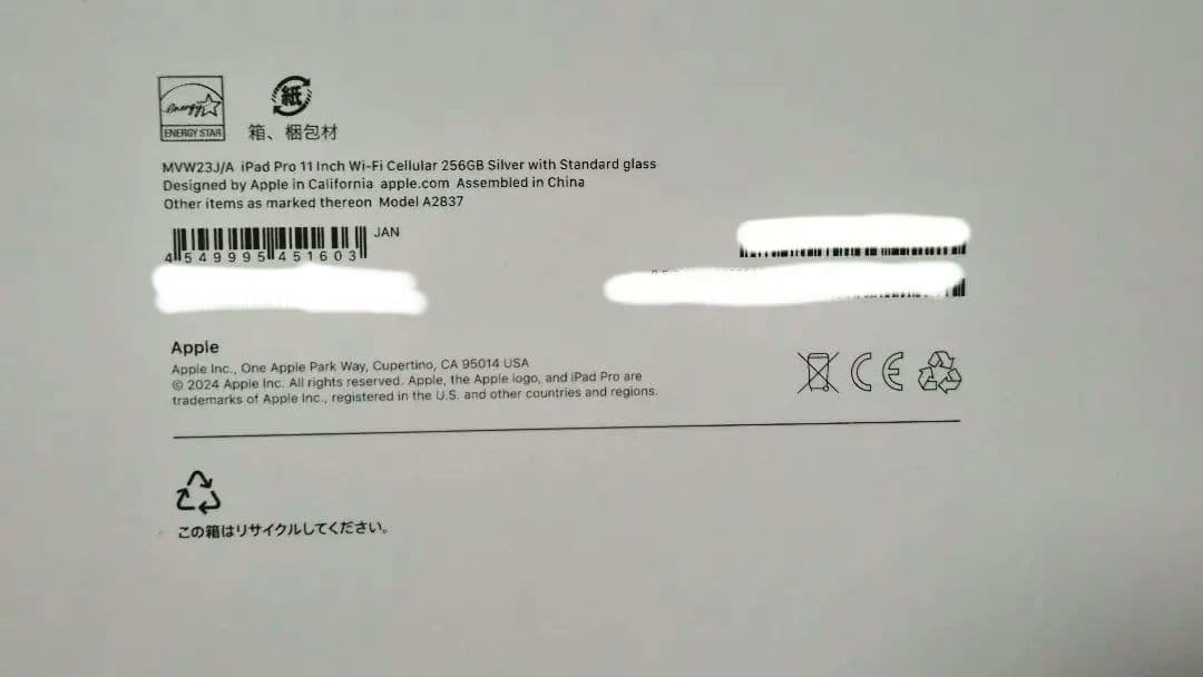 Apple Ipads Padpro11 256Gb Wi-Fi+Cellular