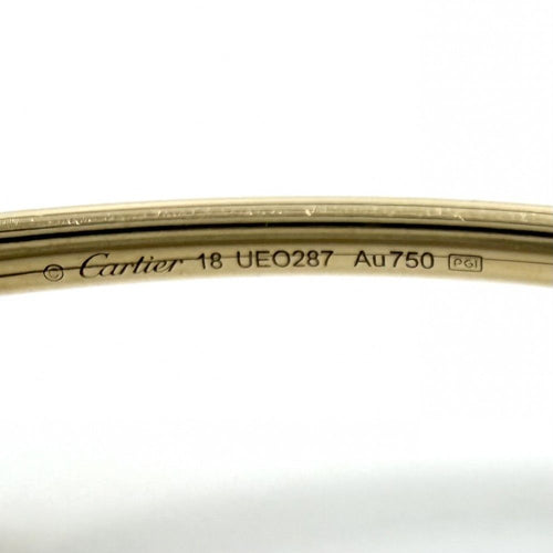 Cartier Bangle Wristband 18 Yg Au750 K18 10.4G