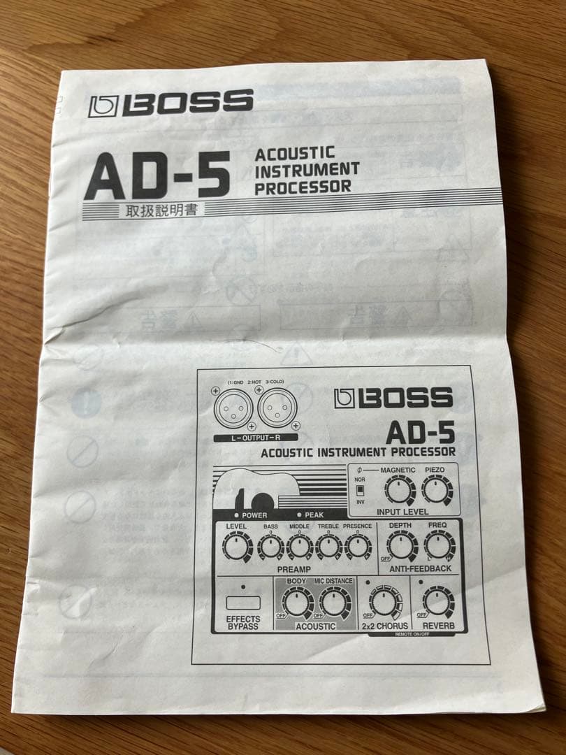 Roland Guitar Effector Boss Ad-5