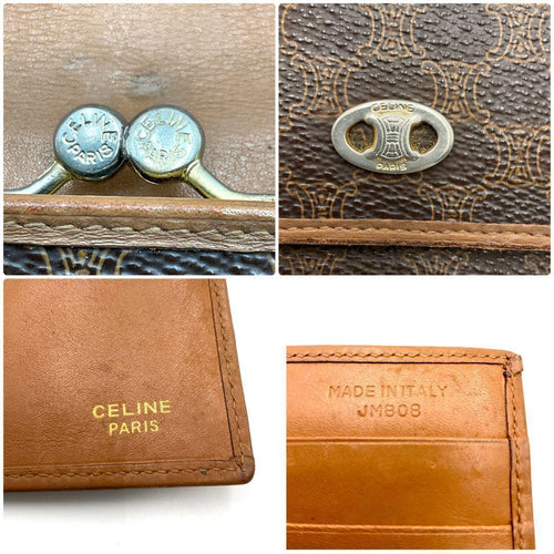 Celine Long Wallets Pvc