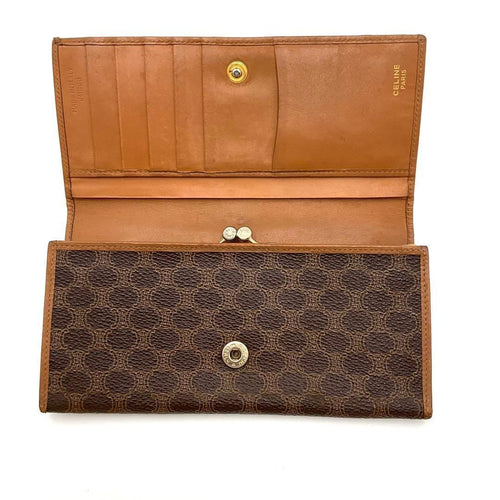 Celine Long Wallets Pvc