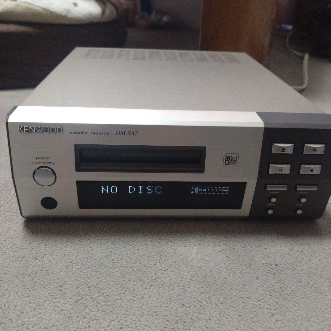 Kenwood Cd Md Cassette Deck Dm-Sa7