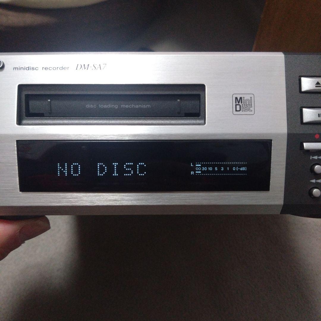 Kenwood Cd Md Cassette Deck Dm-Sa7