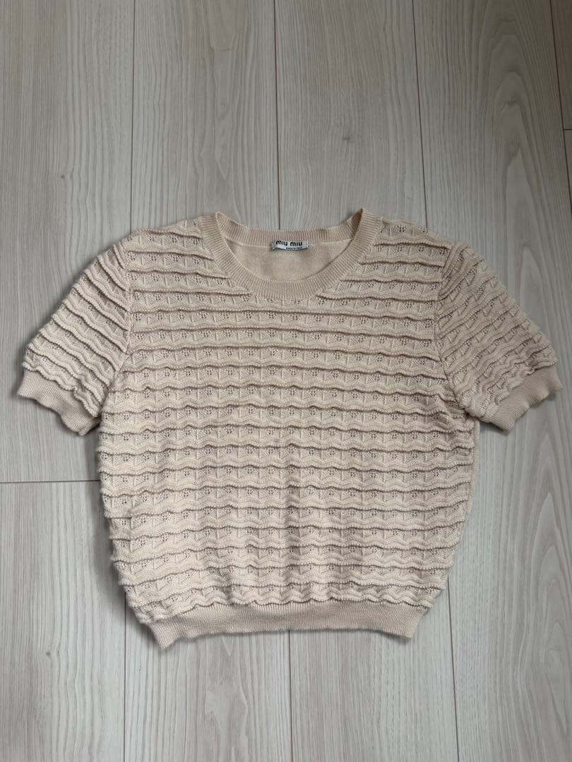 Miu Short-Sleeve Miumiu