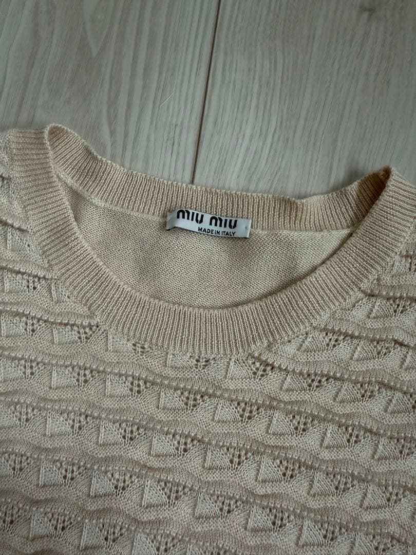 Miu Short-Sleeve Miumiu