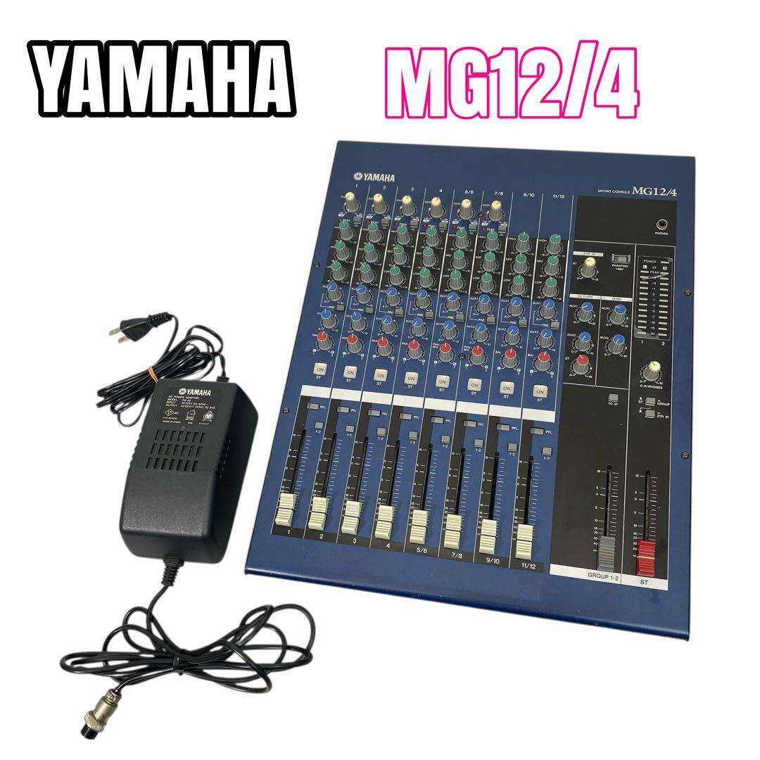 Yamaha Analog Mixer Mg12/4 Mixing Console