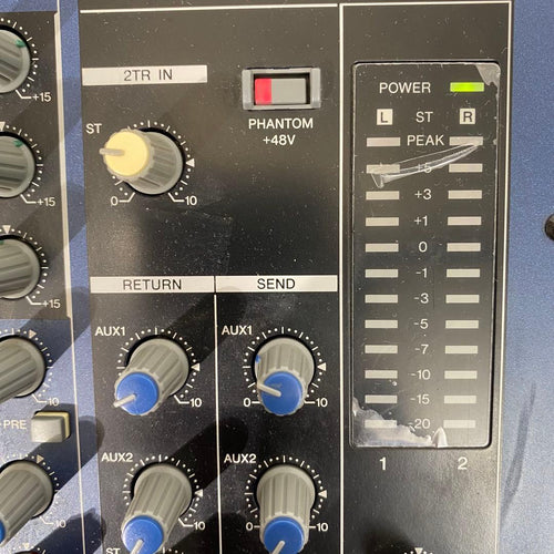 Yamaha Analog Mixers Mg12/4 Mixing Console