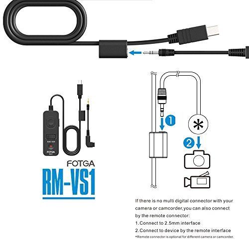 Remote Control For Tv )Fotga Rm-Vpr1 A7M2 A5100 A7S A5000 A-6000 A7R A7 Nex-3