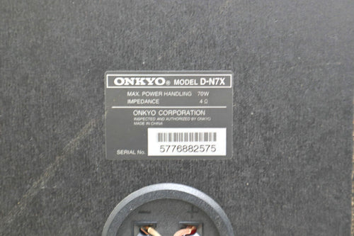 Onkyo Cd Md Cassette Deck Cd/Md Fr N7X D