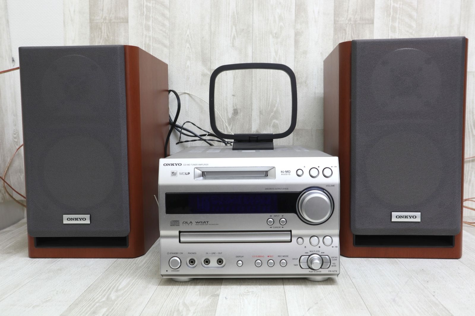 Onkyo Cd Md Cassette Deck Cd/Md Fr N7X D